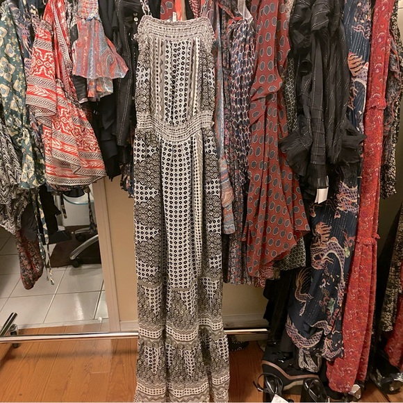 Joie Silk Printed Maxi Dress S - Picture 14 of 14